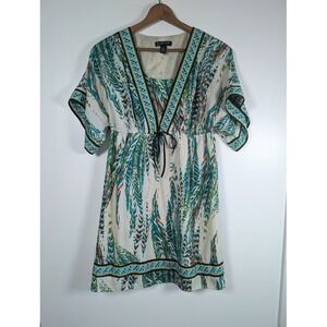 Vtg Y2K Babydoll Dress Womens Size 12 Petite Whimsigoth Fairy Grunge Goblincore